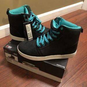 Speed and strength womens moto shoe